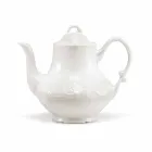 Complete ontbijtservice 22 stuks in wit porselein - Gimignano Viadurini