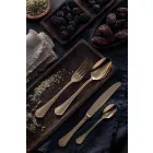 Complete set van luxe design roestvrijstalen bestek 24-delig - Boss Viadurini