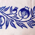 Linnen Ontbijtservice met handgemaakt enkel stuk - Merken Viadurini