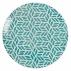 Compleet tafelservies in gekleurd porselein 18 stuks - Indonesië Viadurini