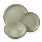 Serviesje Gekleurde Borden Vol 18 Stuks Design - Osteria Viadurini