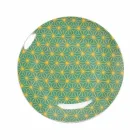 Servies van 18-delig gekleurd design porselein en gres - Tropycale Viadurini