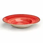 Set van 16 moderne design gerechten in elegant gekleurd steengoed - Simba Viadurini