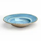 Set van 16 moderne design gerechten in elegant gekleurd steengoed - Simba Viadurini