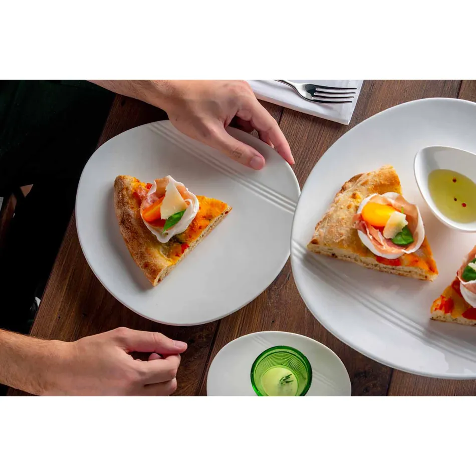 Modern porseleinen aperitief servies set 36 stuks - Nalah Viadurini