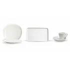 Modern porseleinen aperitief servies set 36 stuks - Nalah Viadurini