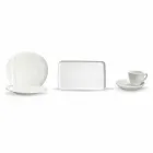 Modern porseleinen aperitief servies set 36 stuks - Nalah Viadurini