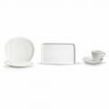 Modern porseleinen aperitief servies set 36 stuks - Nalah