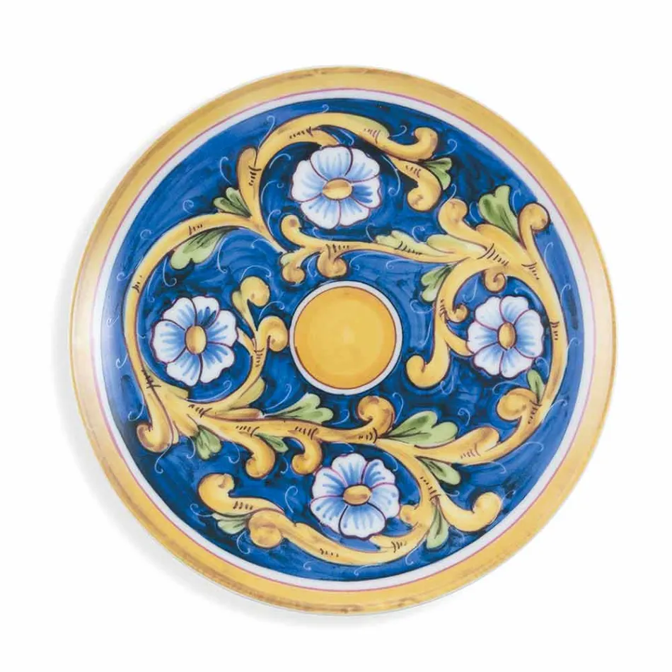 Servies Gekleurde en Moderne Gerechten Servies Complete Set 18 Stuks - Cefalu Viadurini