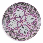 Servies voor etnische gerechten in porselein en gekleurd en modern aardewerk 18 stuks - Fez Viadurini