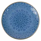 Servieservice in hard dolomietgrijs, lichtblauw of blauw 18 stuks - Arabisch Viadurini