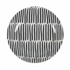 Elegant design 18-delig servies van zwart en wit porselein - Tanzania Viadurini