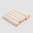 Elegant linnen servetservies met vouwrand, 6 gekleurde stukken - Onestini Viadurini