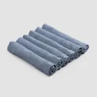 Elegant linnen servetservies met vouwrand, 6 gekleurde stukken - Onestini Viadurini