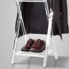 Klapkamervalet in transparant acrylkristal - Stecla Viadurini