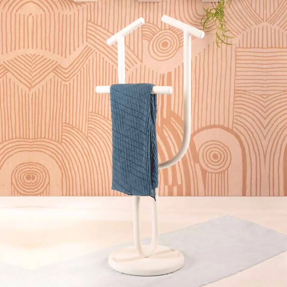 Design Valet Stand in RAL geverfd staal Made in Italy - Arcano Viadurini