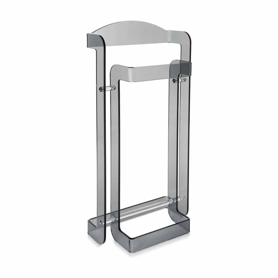 Modern design Servomuto plexiglas gerookte Mose, made in Italy Viadurini