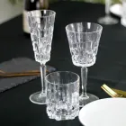 Set van 18 luxe kristallen glazen - Luxuryglass25 Viadurini
