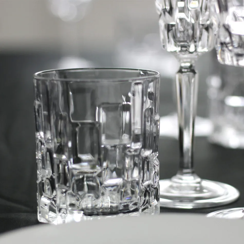 Set van 18 luxe kristallen glazen - Luxuryglass25 Viadurini