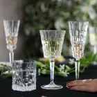 Set van 18 luxe kristallen glazen - Luxuryglass25 Viadurini