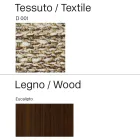 Set van 4 elegante massief houten eetkamerstoelen, gemaakt in Italië - Numa Viadurini