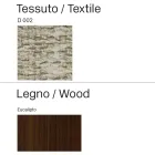 Set van 4 elegante massief houten eetkamerstoelen, gemaakt in Italië - Numa Viadurini