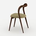 Set van 4 elegante massief houten eetkamerstoelen, gemaakt in Italië - Nobile