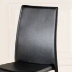 September 4 moderne stoelen Joy kunstleder, geheel bedekt Viadurini