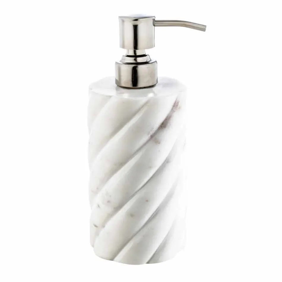 Badkamerontwerpaccessoires in Calacatta Monza-marmer Viadurini