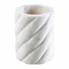 Badkamerontwerpaccessoires in Calacatta Monza-marmer Viadurini