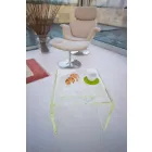 Moderne design nachtkastjes in methacrylaat Made in Italy - Leielui Viadurini