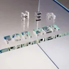 Moderne design nachtkastjes in methacrylaat Made in Italy - Leielui Viadurini