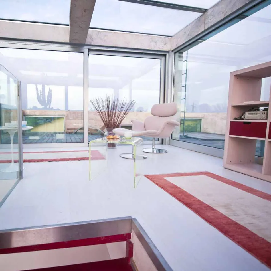 Moderne design nachtkastjes in methacrylaat Made in Italy - Leielui Viadurini