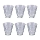 Set van 12 waterglazen 280 ml in vervaardigd glas - beker Viadurini