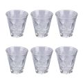 Set van 12 waterglazen 280 ml in vervaardigd glas - beker