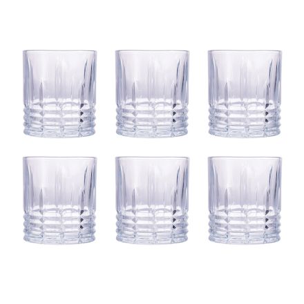Set van 12 waterglazen 320 ml in vervaardigd glas - beker Viadurini