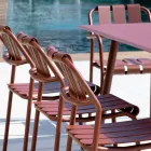 Set van 2 tuinstoelen volledig gemaakt van aluminium - Resplendent Viadurini