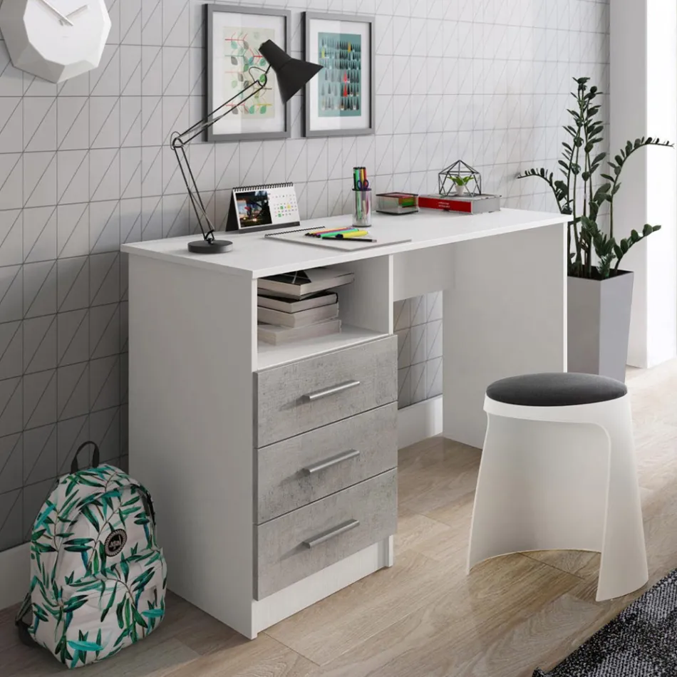 Set van 2 polypropyleen krukken en stoffen zitting - Ansjovis Viadurini