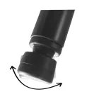 Set van 4 stoffen stoelen en kantelbare poten - Dentice Viadurini