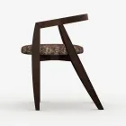 Set van 4 moderne stoelen van hoogwaardig massief hout, gemaakt in Italië - Vela Viadurini