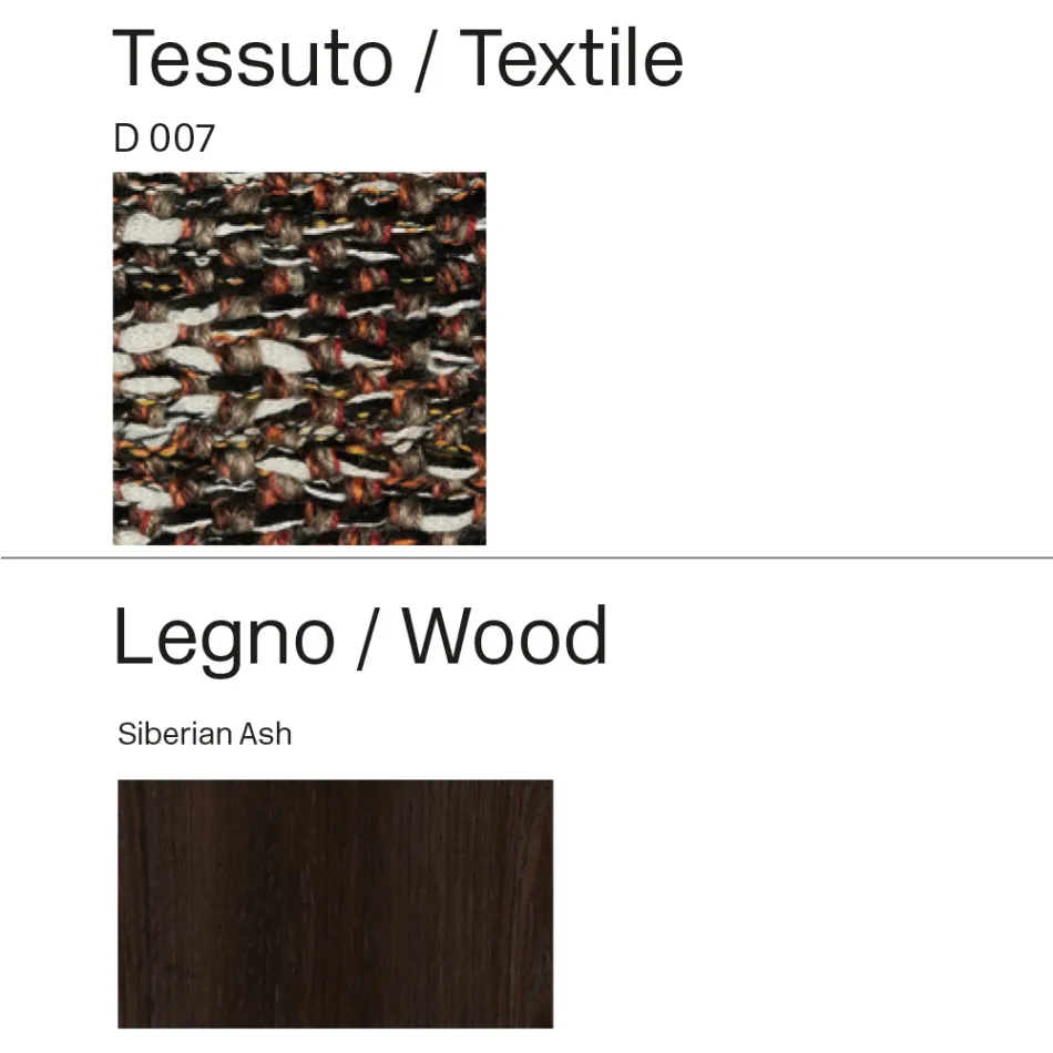 Set van 4 moderne stoelen van hoogwaardig massief hout, gemaakt in Italië - Vela Viadurini