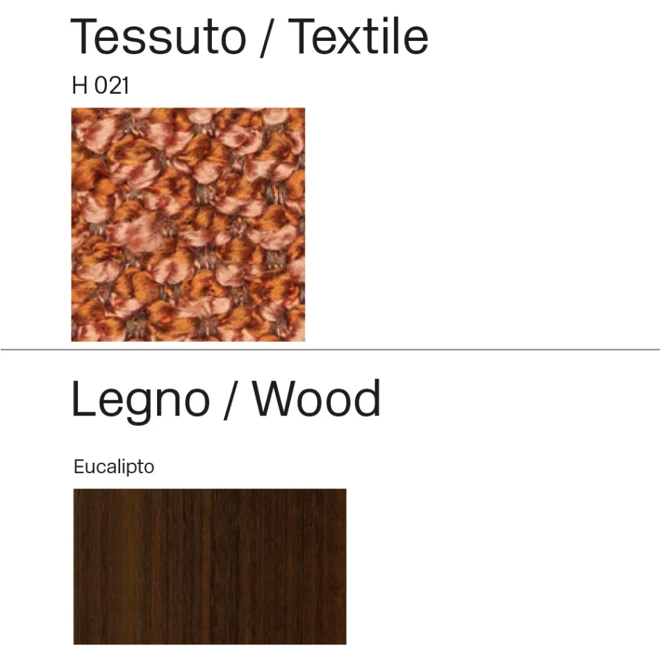 Set van 4 moderne stoelen van hoogwaardig massief hout, gemaakt in Italië - Vela Viadurini
