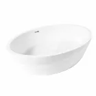 Hangende designmeubelset voor badkamer in teakhouten blokbodem Poggio Viadurini