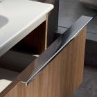 Houten meubels design hanger badkamer set gemaakt in Italië Cesena Viadurini