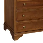 Dressoir van gepatineerd walnotenhout Made in Italy - Selvans Viadurini