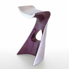 Moderne hoge design kruk in polyethyleen - Koncord Next van Slide Viadurini