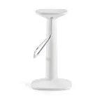 Hoge designkruk van polyethyleen en roestvrij staal Made in Italy - Pito Viadurini