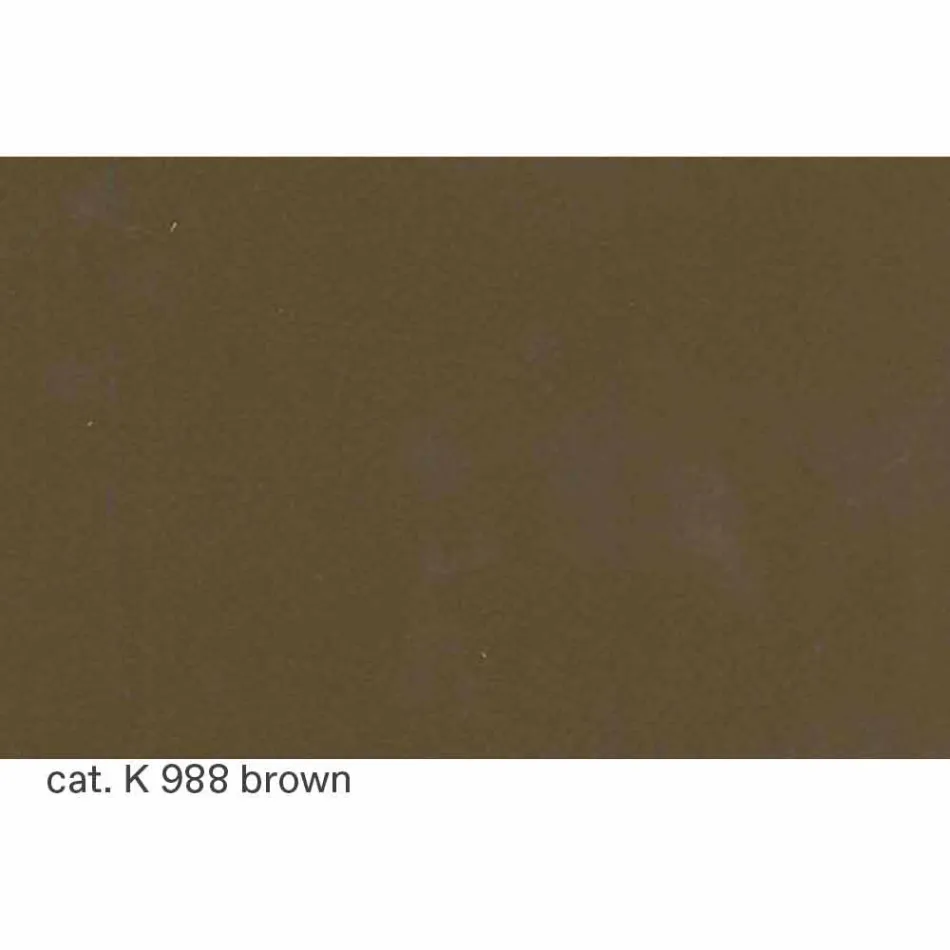 Hoge lederen barkruk met stalen structuur Made in Italy - Beniamino Viadurini