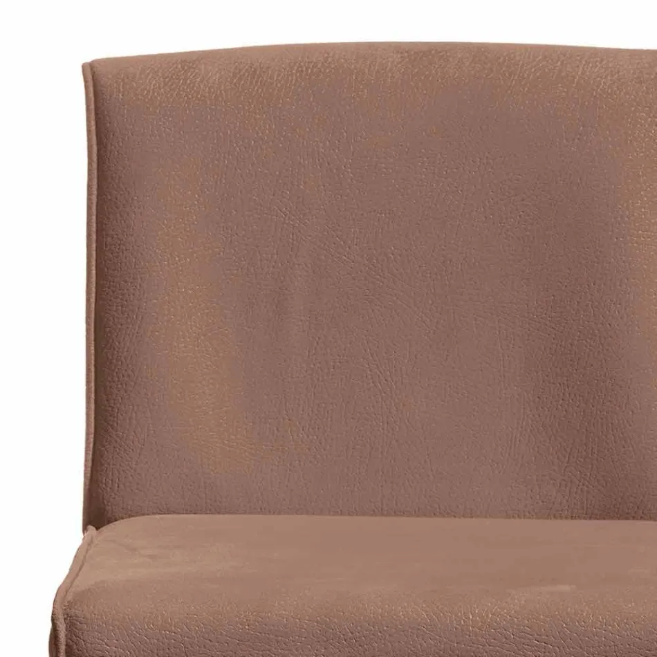 Modern design barkruk Amos, handgemaakt in Italië Viadurini