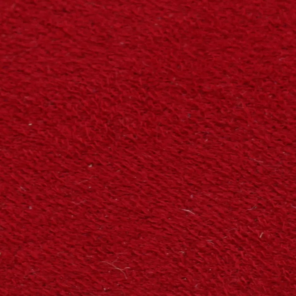 Kruk volledig gestoffeerd in rode technofiber Made in Italy - scherm Viadurini